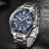 Luxury Fashion Quartz Watch Men Week Date Clock Stainless Steel Sport Watch Men Quartz Wristwatch Christmas Gift for Men