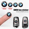 Car Key Sticker Logo 3D Metal Car Key Sticker Emblem For BMW 320Li 325Li 330Li 325i E60 E64 E70 E83 E85 E87 E90 E71 10pc 11/14mm