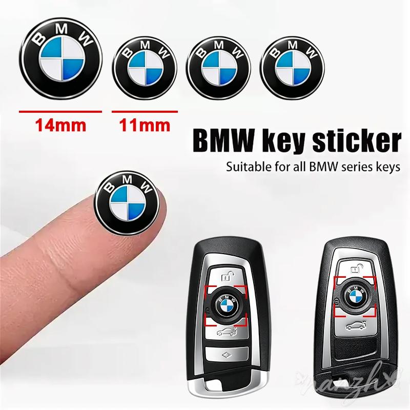 Car Key Sticker Logo 3D Metal Car Key Sticker Emblem For BMW 320Li 325Li 330Li 325i E60 E64 E70 E83 E85 E87 E90 E71 10pc 11/14mm