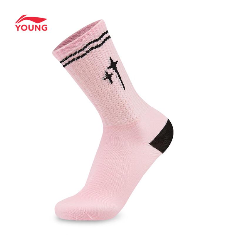 Li-Ning Футбольные носки Pro средней длины для подростков и взрослых (Упаковка из 2 пар)