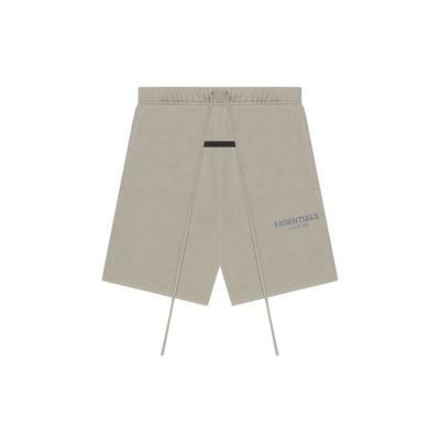 Шорты-свитшот SS21 с логотипом и шнурком, унисекс, цвет мох, FOG-SS21-587
