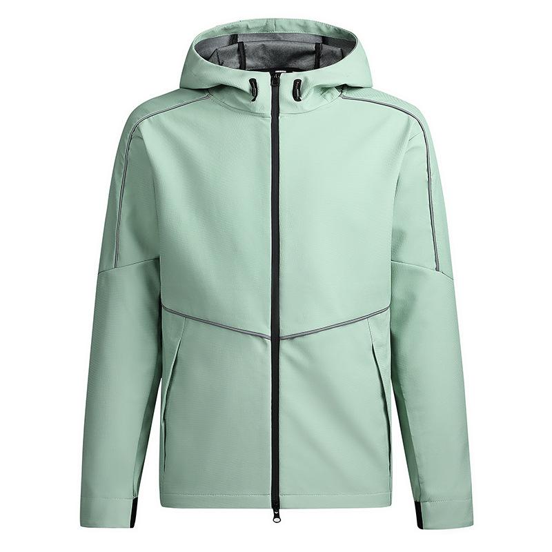 Minimalist Jacket Men's Hooded Loose Spring and Autumn Versatile Commuter Baseball Uniform Casual Men's Jacket Breathable Work Casual Jacket