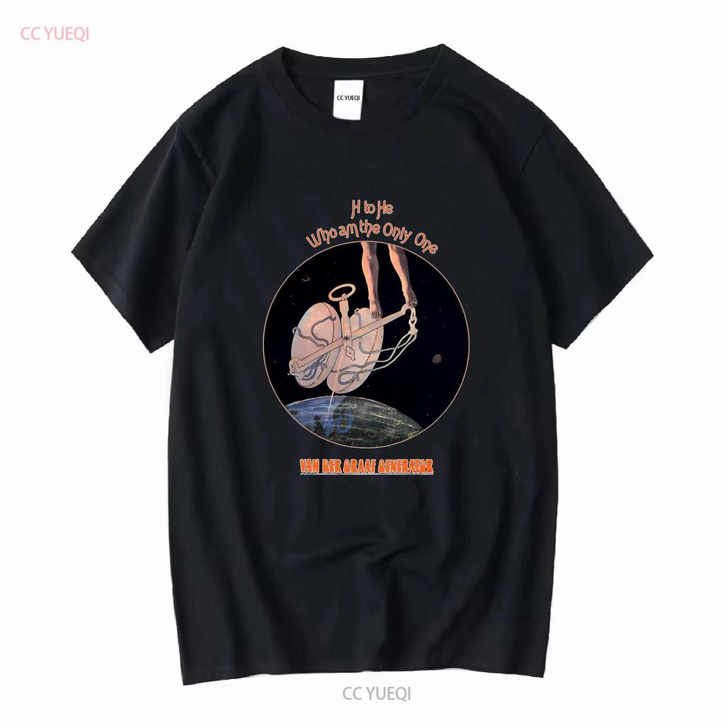 Генератор Ван де Граафа H to He Who Am the Only One Классическая футболка с длинным или коротким рукавом винтажная стираная унисекс немного