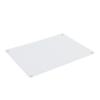 Acrylic Dry Erase Board Clear Rounded Edges Magnetic Installation Blank Memo Dry Erase Whiteboard