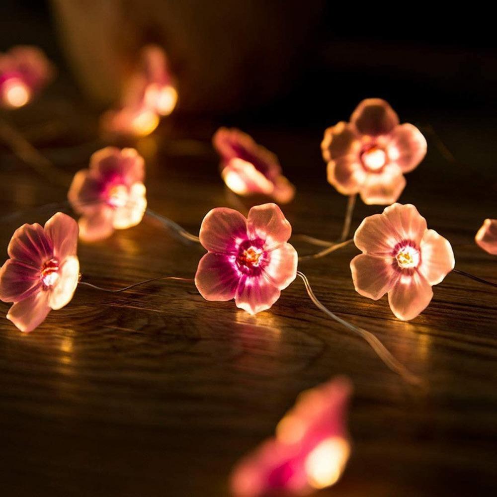 Battery Powered Hanging Light String Cherry Blossom String Lights Fairy String Lights Led Light