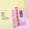 Cartoon Pencil Stationery Set: 5-Piece Gift Box for Elementary Students - Perfect for Back To School