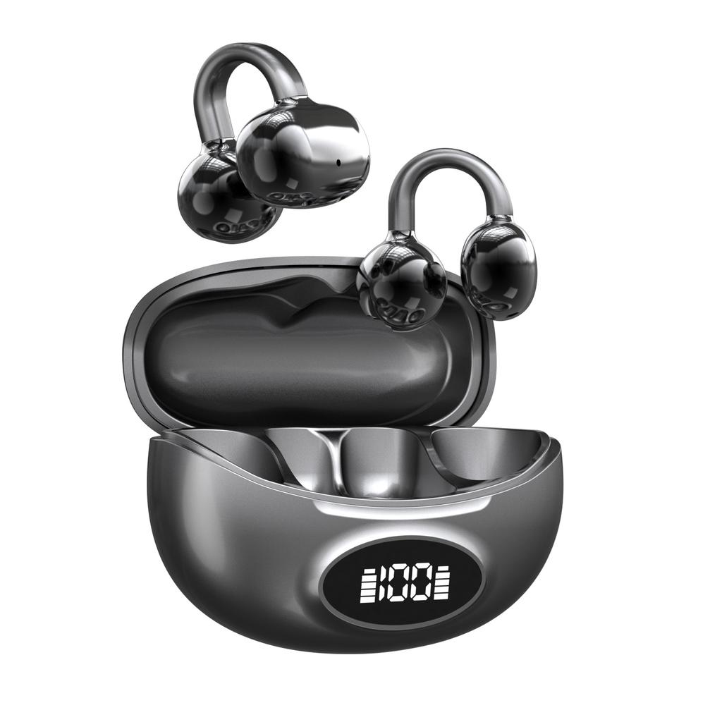 Wireless Bluetooth Earphones W19 – Clip-on bone conduction design, suitable for sports and calls