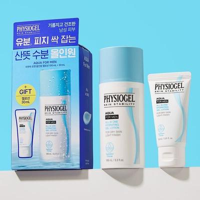 Aqua For Men Очищающий гель-крем 3-в-1 100 мл (Одиночный/Промо)