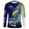 Fishing Series 3D Digital Printed Men's Street Trendy Round Neck Long Sleeve T-shirt