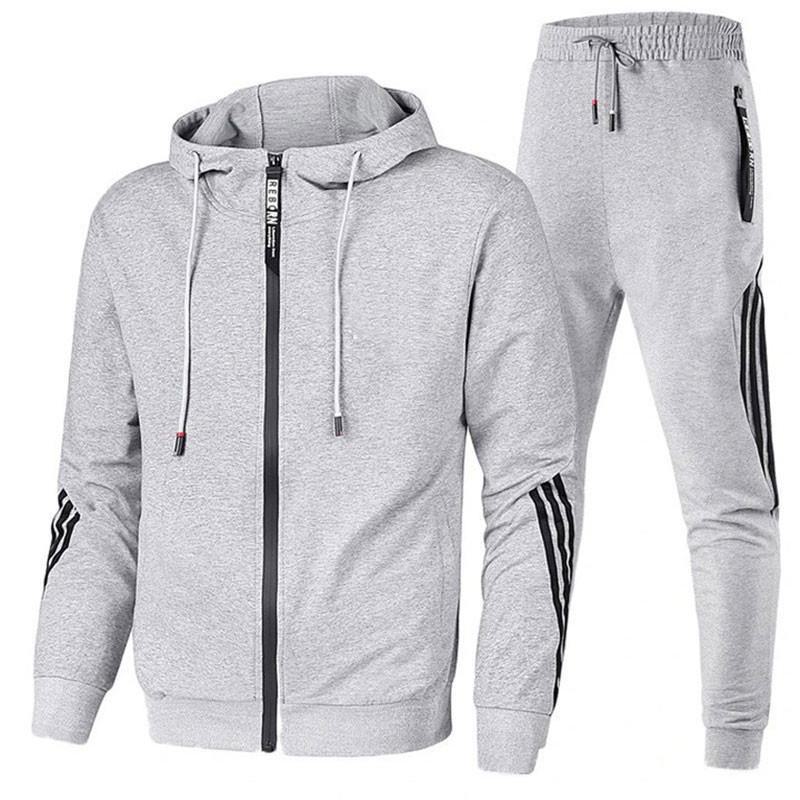 2024 Men's and Women's Fashionable European and American Casual Sports Zipper Jackets and Running Suits