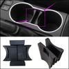 Wooeight 1Pc Black Car Center Console Insert Cup Bottle Drink Divider Holder Fit For Toyota COROLLA / Levin 2014-2018