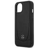 Etui do iPhone 14 Plus Mercedes Hardcase Leather Urban Czarny