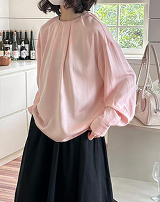 Orange Zhi Korean Style High Waist Floral Puffy Skirt 3015