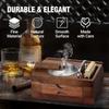 American Style Wooden Cigar Ashtray Solid Wood Drawer Style Cigar Ashtray Portable Car Ashtray Cigar Cutter