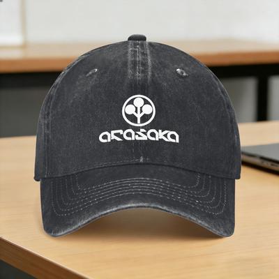 Кепка-бейсболка с логотипом Arasaka Солнце FeУнисекс Унисекс Дизайн Кепка-тракер Весна yk Ретро Открытый Спортзал Высококачественные Кепки-бейсболки