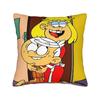 L-Loud Houses Family Cartoon Pillow Cover Custom Cushion Cover Novelty Pillow Case For Living Room Bed Chair