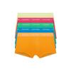 Трусы-боксеры Rainbow Series из хлопка с низкой посадкой, 5 пар, мужское нижнее белье, разноцветное NB1348-K5K