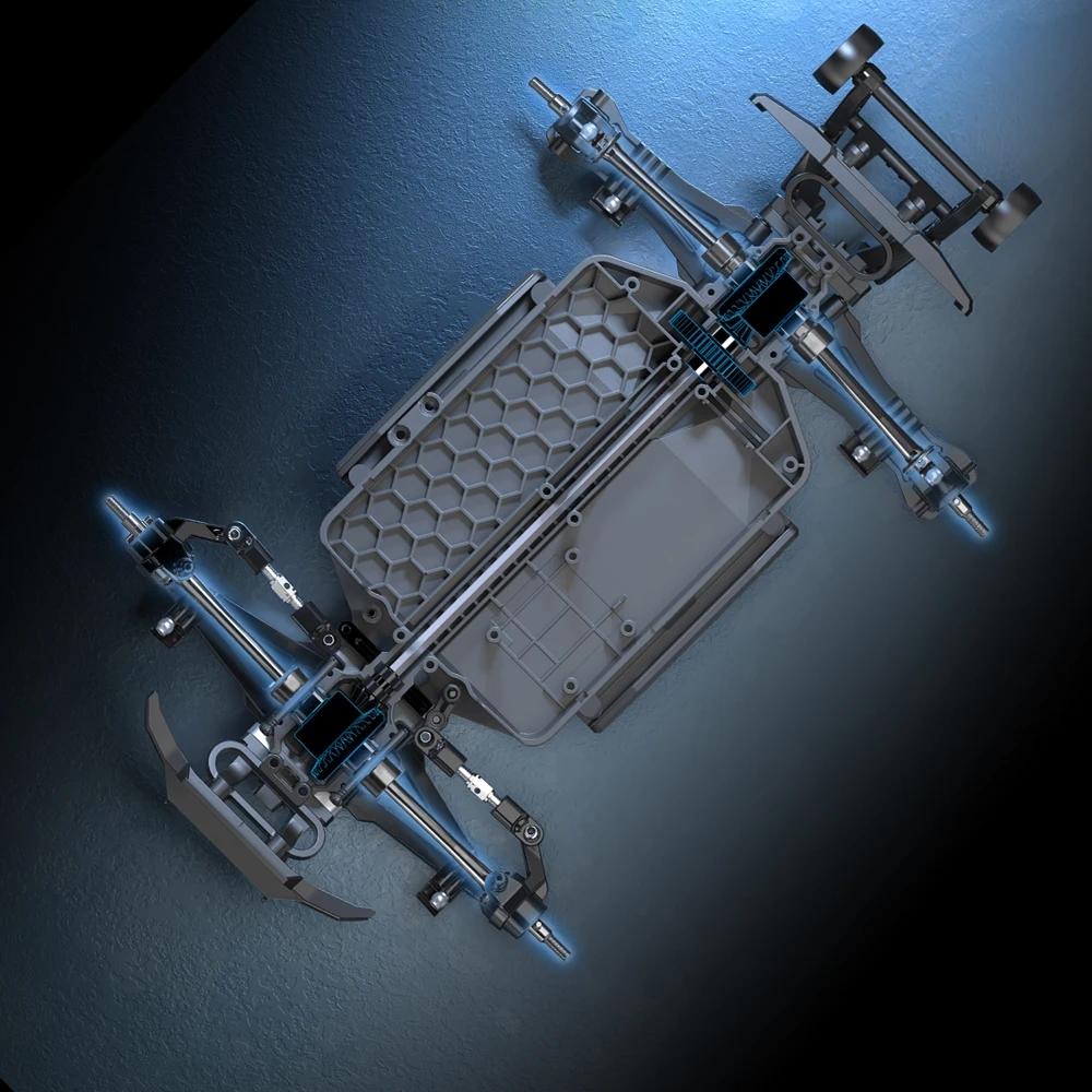 2024 New 1/16 4WD RC Car High Speed 70KM/H Climbing Racing Drift High Horsepower Brushless RC Racing Car RC Car Off-road Truck Toy Children's Gift