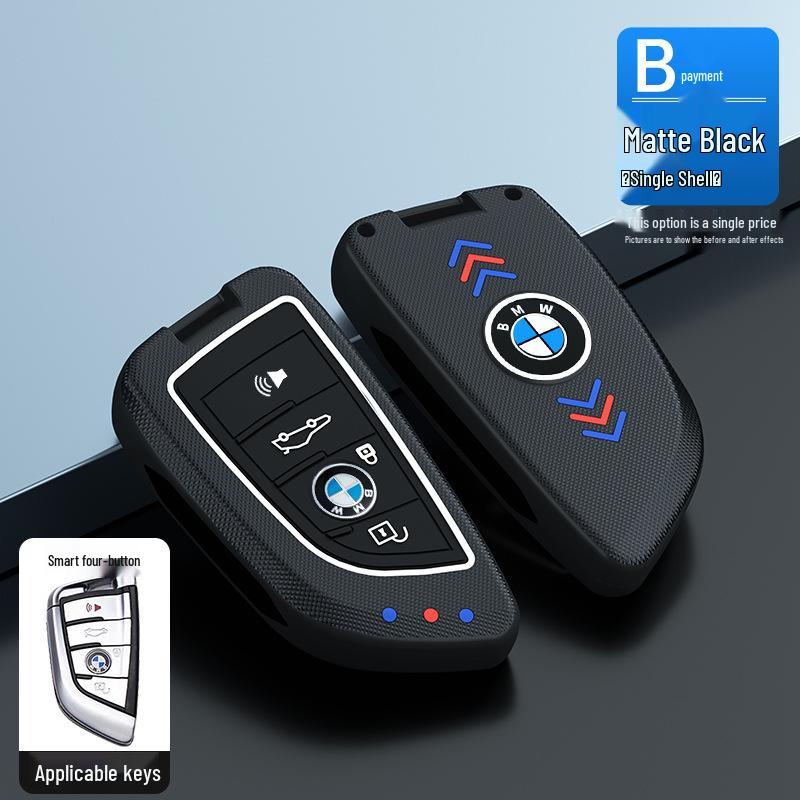 Чехол для ключа-лезвия серий 3, 5, 7 - Светящийся защитный чехол для 320i, пульта 525li и пряжки X3