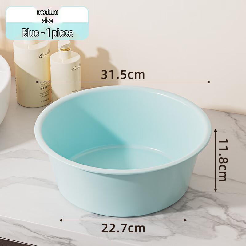 Jing Zhi Feng Thickened Plastic Multi-purpose Basins (10-Pack)