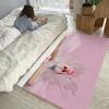 Singer Nicki Minaj Pink Friday Floor Mat Soft Thickened Absorbent Non-Slip Bedroom Living Room Door Mat Home Decor Flannel Rugs