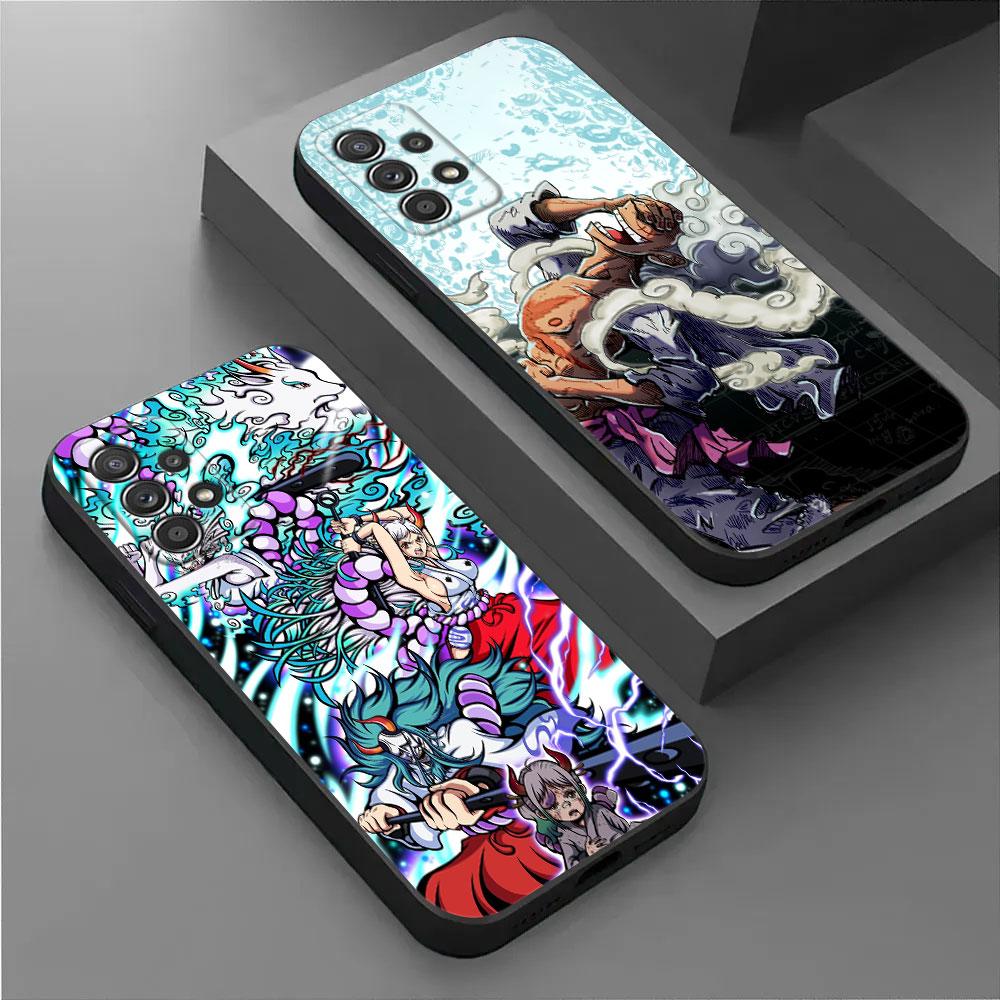 One Luffy Pieces Yamato Cartoon Phone Cover For Samsung Galaxy A56 A57 A37 A55 A36 A26 A17 A07 A35 A34 A53 A54 A52 A72 A32 Case