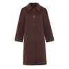 G·TENNA SMRA1931 Women's 100% Wool Lapel Coat