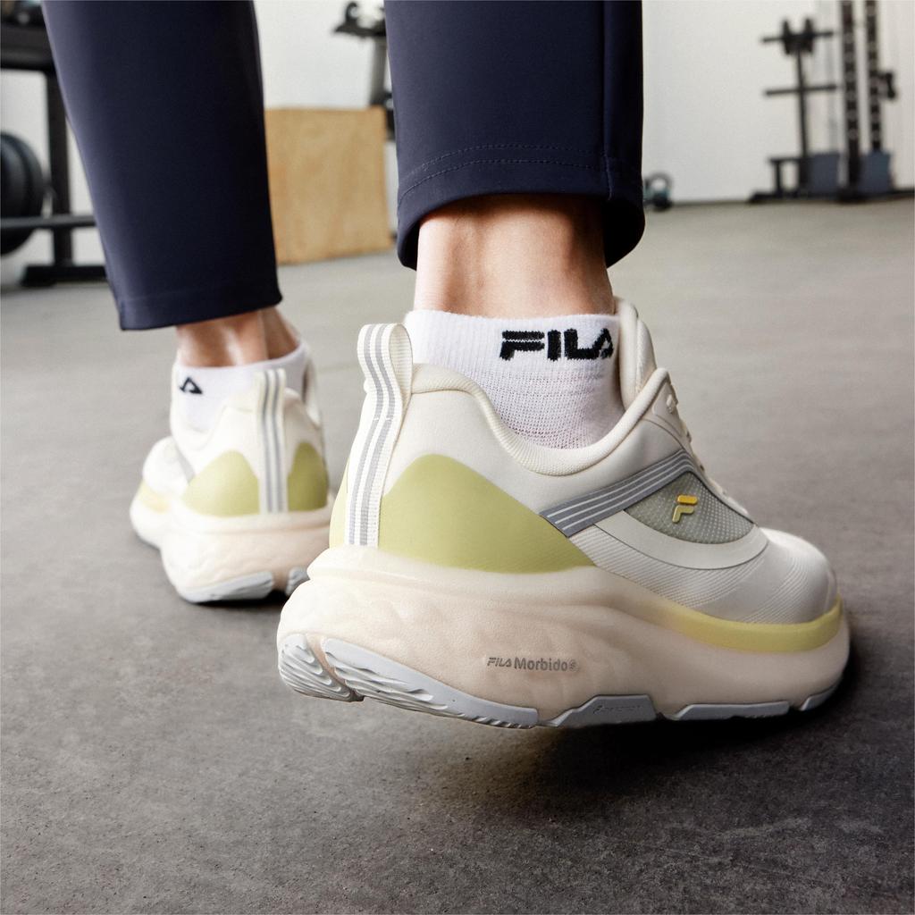 Fila NUVOLE 2 Легкие низкие беговые кроссовки Мужские Белые A12M421106FWW