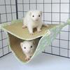 Cool Mat Pet Hammock Breathable Hamster Jumping Platform Pet Supplies Hanging Nest  Cage Accessory