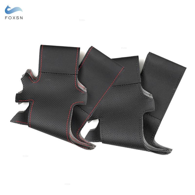 Car Accessories Interior Steering Wheel Leather Cover For Nissan Almera N16 X-Trail T30 Primera P12 Terrano 2 Pathfinder