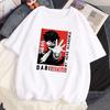 Anime Luffy Graphic Print Men's T-shirt Korean Oversized Tops Unisex