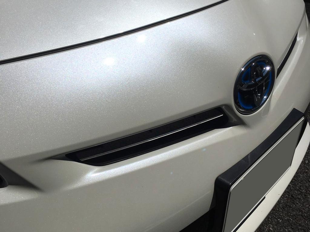 BRIGHTZ Prius PHV ZVW35 Ультра-зеркальная отделка Нержавеющая сталь Хромированная Передняя решетка Тип B [GRI-COV-S-010] ZVW W35 35 Prius PHV 22843