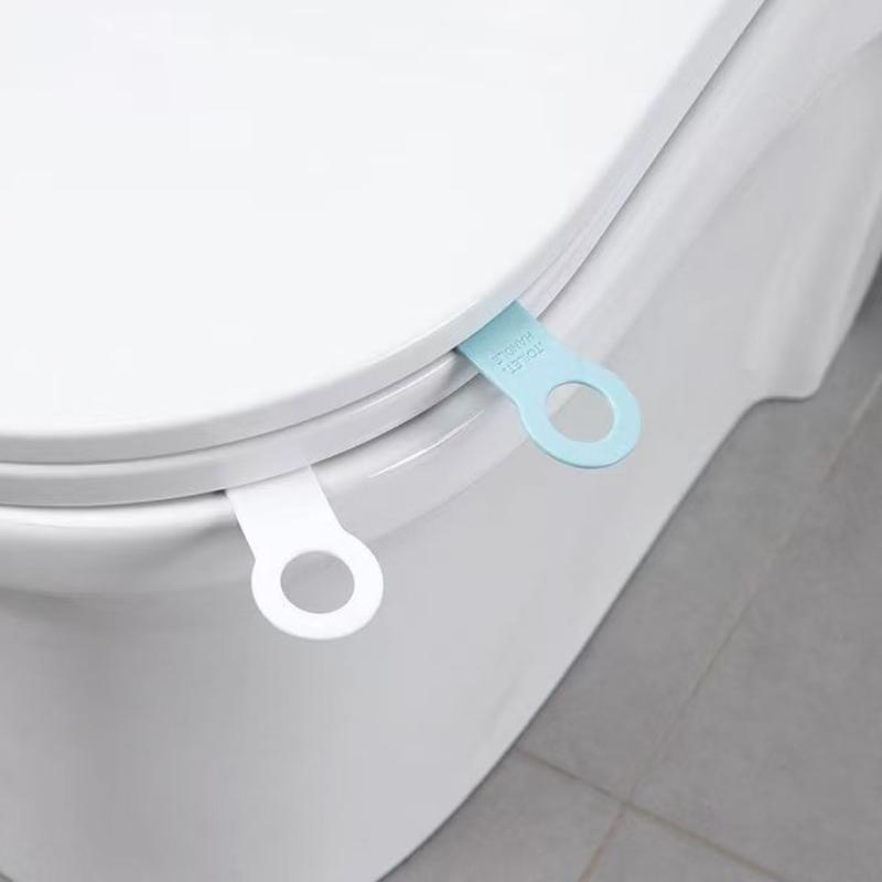4 шт. Кронштейн на присоске, Силиконовый подъемник для крышки унитаза, Предметы первой необходимости для дома, Кольцо-ручка, Подъемник, Ручка для крышки унитаза, Дом