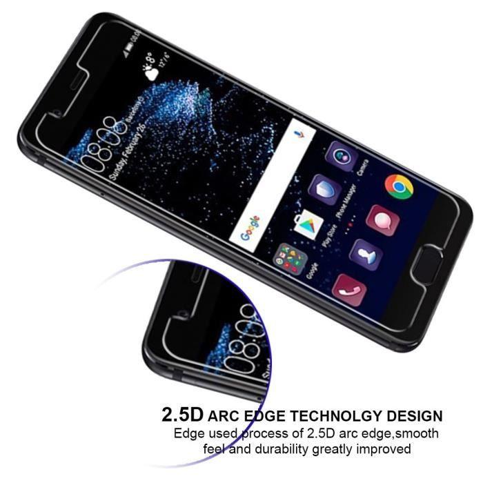 Verre Trempe HUAWEI P10 - Film Vitre Protection Ecran Ultra Resistant Protecteur Anti Rayure Transparent Phonillico®