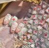 Наклейки для ногтей Tomoni Crystal Diamond Rose Flower - Сотрудничество с Mo Shi (Стиль MS922)