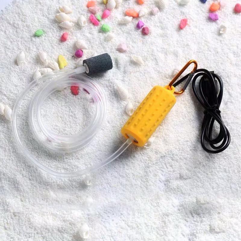 Мини USB мло шумный фильтр воздушный насос для аквариума