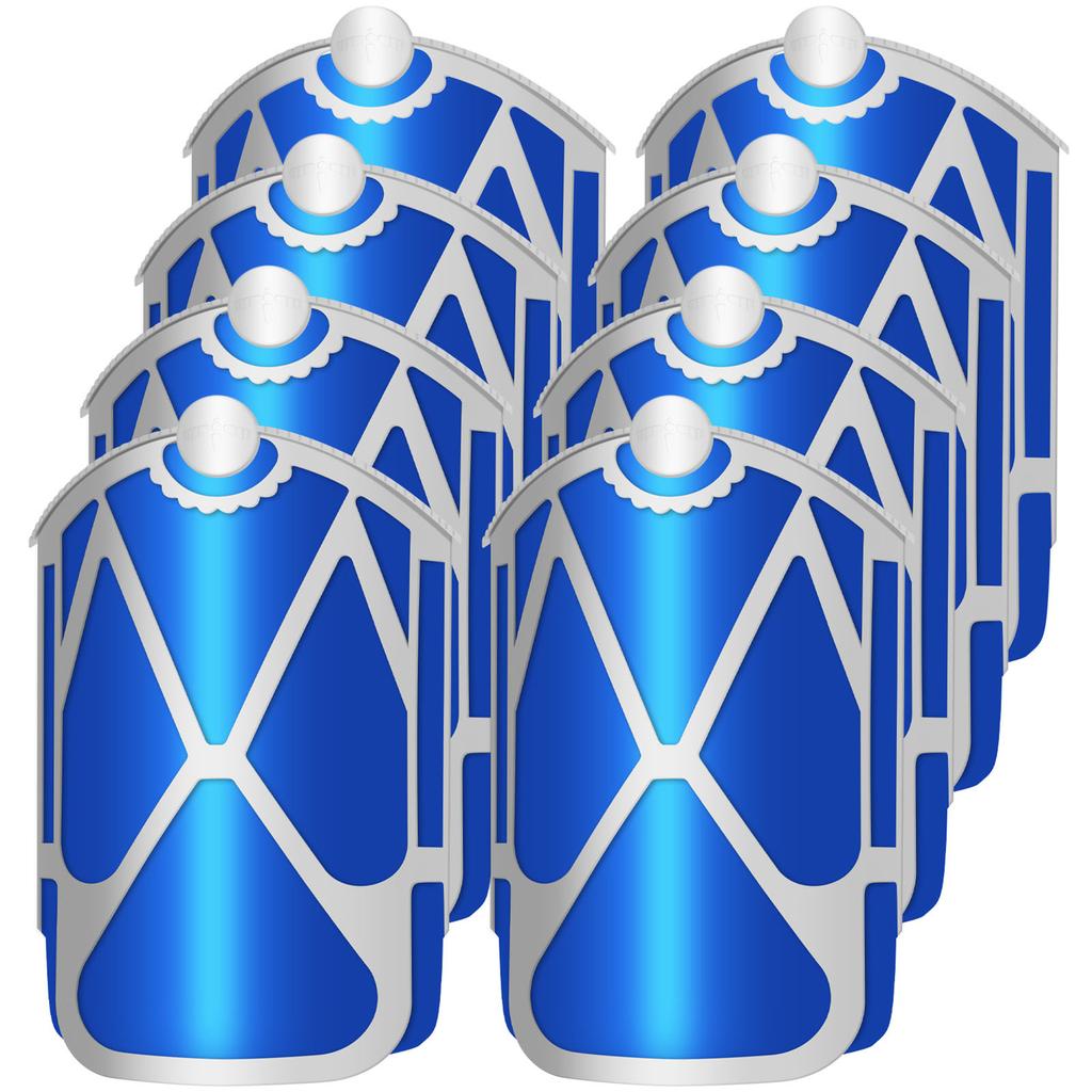 8PCS Fly Catcher Trap Refills Adhesive Fruit Fly Trap Refill Cartridges Replacement Parts for M364