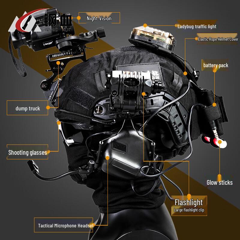 Быстрый тактический шлем Steelblood для улицы