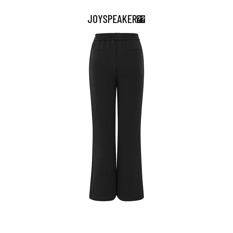 JOY SPEAKER 2025 Весенние женские повседневные брюки с высокой талией и прямыми штанинами WUM16083