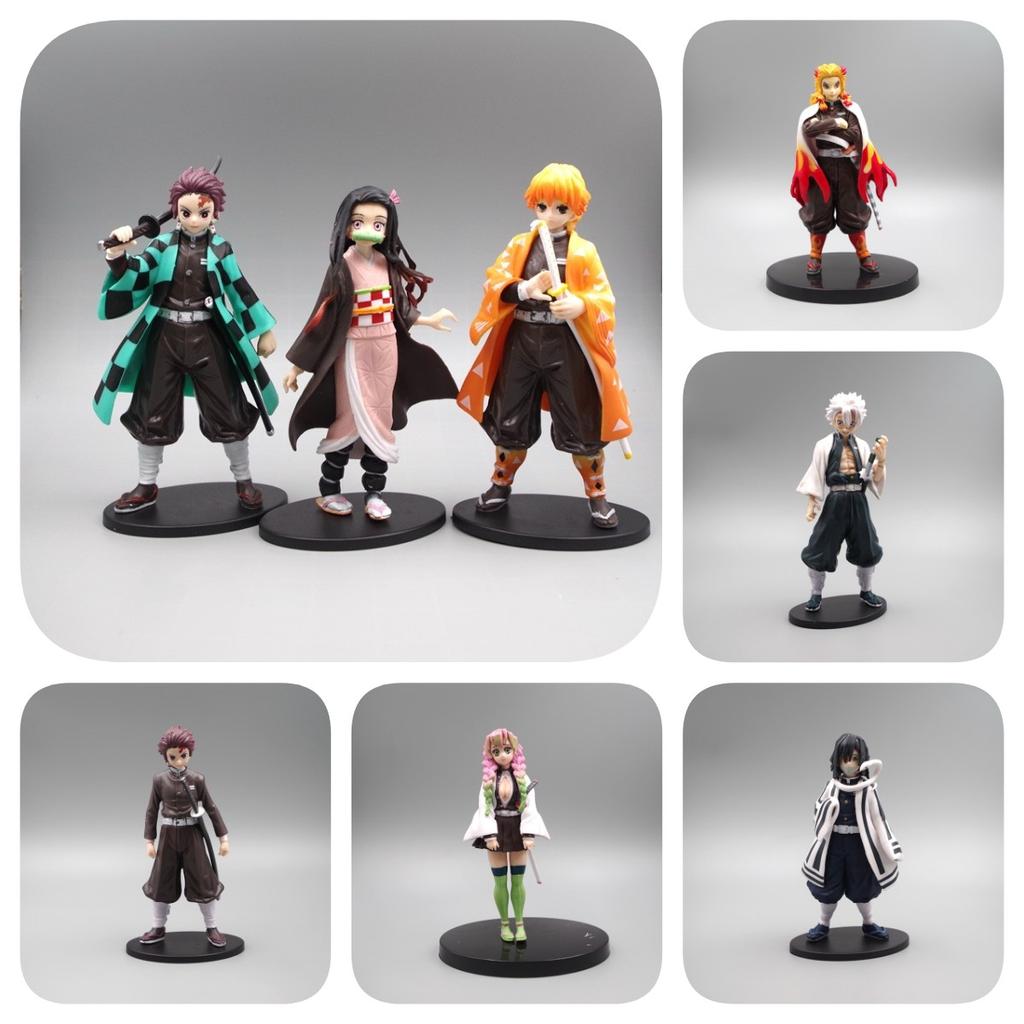 Истребитель демонов Фигурка Мицури Муичиро Тэнген Кёджуро Обанай Санеми Канао