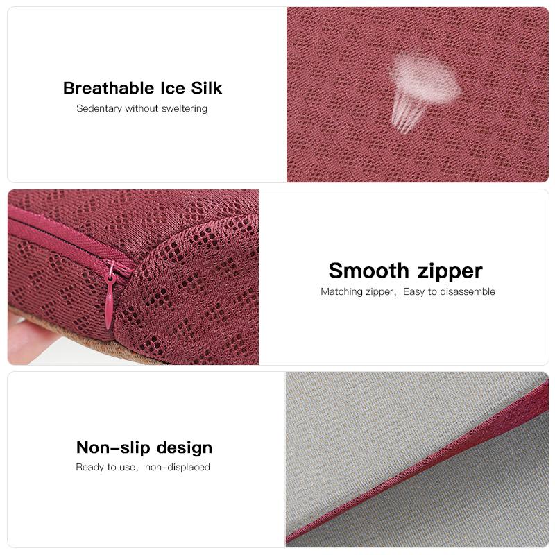 Car Ice Silk Seat Cushion Car Booster Height Increasing Pad Broaden Driving Vision For Chevrolet Spark Captiva Cruze SS Z71 Sail
