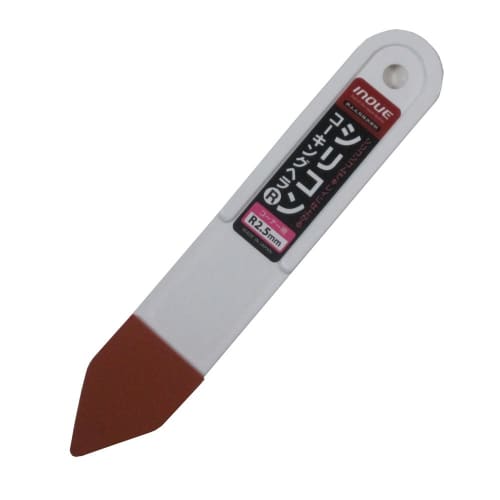 Inoue Tools Silicon Caulking Spatula, R2.5mm, Width 30mm