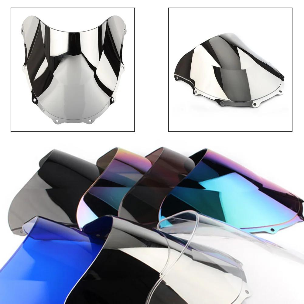 Motorcycle For Kawasaki Ninja ZX7R ZX-7R 1996-2001 2002 2003 Double Bubble Windshield WindScreen Fairing Deflector Accessories