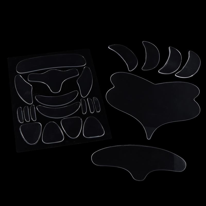 Набор многоразовых силиконовых патчей для лифтинга лица и шеи 