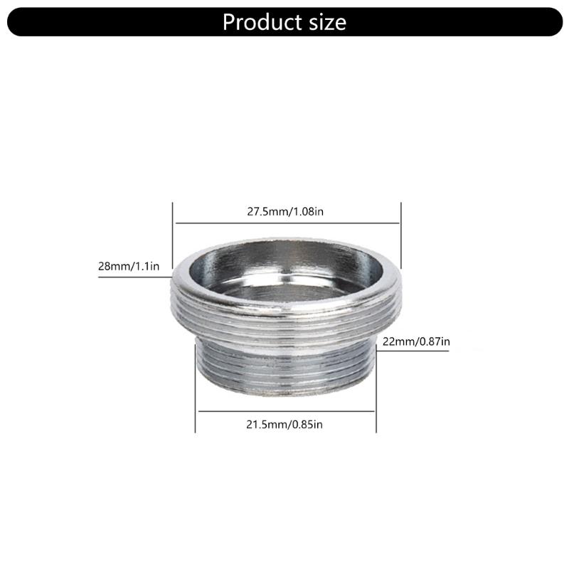 Pack of 20 Male Female Sink Water Tap Adapters Threaded Connectors for Kitchen Sink Aerators and Garden Hoses Connection