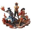 Фигурка One Piece DXF Brotherhood II Аниме Товары Приз Banpresto Луффи Сабо Эйс Полный Набор Все 3 Типа