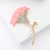 Корейская мода свежая жемчужина гвоздика брошь High Sense Niche Plant Pin женская одежда аксессуары корсаж