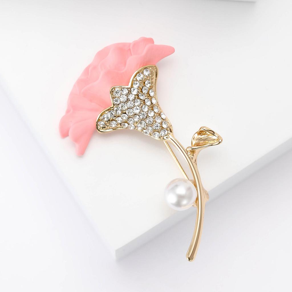 Корейская мода свежая жемчужина гвоздика брошь High Sense Niche Plant Pin женская одежда аксессуары корсаж