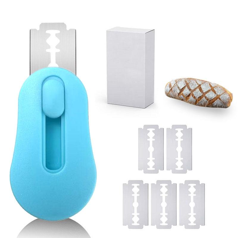 Retractable Bread Lame Dough Scoring Tool Stainless Steel Bread Scoring Knife with Replaceable Blade Pastry Baking Accessories