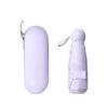 Portable Fold Umbrella, Sunny And Rainy Umbrella, Sun Umbrella, Black Plastic Folding Capsule Umbrella